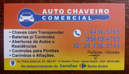 Chaveiro Comercial